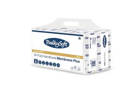 Handdoek BulkySoft Excellence w-vouw 3-laags 205x420mm 12x75 vel wit 86001