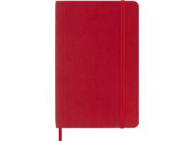 Agenda 2027 Moleskine 12M Planner Weekly 7dagen/1pagina pocket sc scarlet red