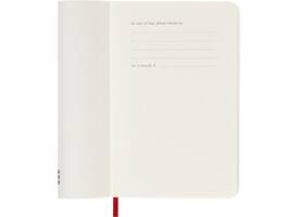 Agenda 2027 Moleskine 12M Planner Weekly 7dagen/1pagina pocket sc scarlet red