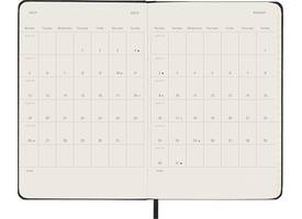 Agenda 2027 Moleskine 18M Planner Weekly 7dagen/1pagina pocket hc black
