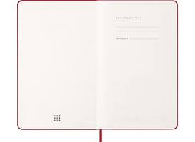 Agenda 2027 Moleskine 12M Planner Weekly 7dagen/1pagina large hc scarlet red
