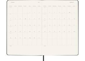 Agenda 2027 Moleskine 18M Planner Weekly 7dagen/1pagina large hc black