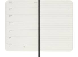 Agenda 2027 Moleskine 12M Planner Weekly 7dagen/1pagina pocket sc black
