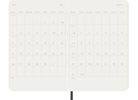 Agenda 2027 Moleskine 12M Planner Weekly 7dagen/1pagina pocket sc black