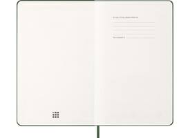 Agenda 2027 Moleskine 12M Planner Weekly 7dagen/1pagina large hc myrtle green