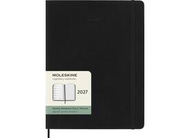 Agenda 2027 Moleskine 12M Planner Weekly 7dagen/1pagina xl sc black