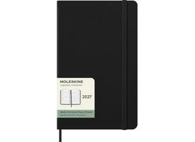 Agenda 2027 Moleskine 12M Planner Weekly 7dagen/2pagina's large hc black