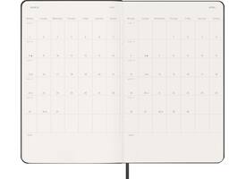 Agenda 2027 Moleskine 12M Planner Weekly 7dagen/2pagina's large hc black