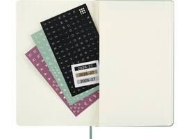 Agenda 2027 Moleskine 18M Planner Weekly 7dagen/1pagina large hc sage green