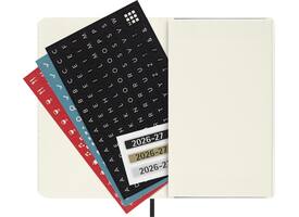 Agenda 2027 Moleskine 18M Planner Weekly 7dagen/1pagina pocket sc black