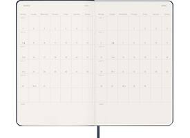 Agenda 2027 Moleskine 12M Planner Weekly 7dagen/1pagina large hc sapphire blue