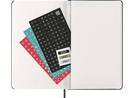 Agenda 2027 Moleskine 12M Planner Weekly 7dagen/1pagina large hc sapphire blue