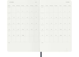 Agenda 2027 Moleskine 12M Planner Weekly 7dagen/1pagina large sc sapphire blue