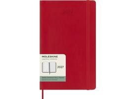 Agenda 2027 Moleskine 12M Planner Weekly 7dagen/1pagina large sc scarlet red