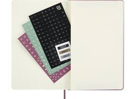 Agenda 2027 Moleskine 12M Planner Daily 1dag/1pagina large hc majestic pink