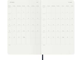 Agenda 2027 Moleskine 18M Planner Weekly 7dagen/1pagina large sc sapphire blue