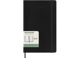 Agenda 2027 Moleskine 12M Planner Weekly 7dagen/1pagina large sc black