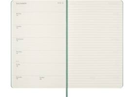Agenda 2027 Moleskine 12M Planner Weekly 7dagen/1pagina large hc sage green