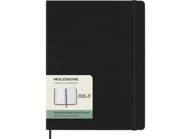 Agenda 2027 Moleskine 18M Planner Weekly 7dagen/1pagina xl hc black