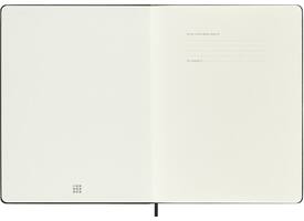 Agenda 2027 Moleskine 18M Planner Weekly 7dagen/1pagina xl hc black