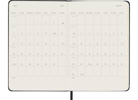 Agenda 2027 Moleskine 12M Planner Weekly 7dagen/2pagina's pocket hc black