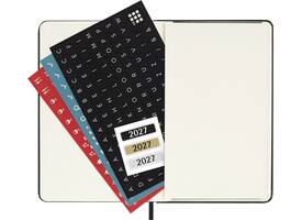 Agenda 2027 Moleskine 12M Planner Weekly 7dagen/2pagina's pocket hc black