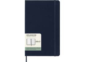 Agenda 2027 Moleskine 18M Planner Weekly 7dagen/1pagina large hc sapphire blue
