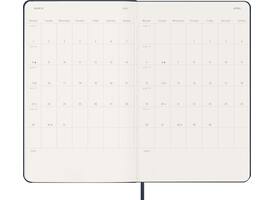 Agenda 2027 Moleskine 18M Planner Weekly 7dagen/1pagina large hc sapphire blue