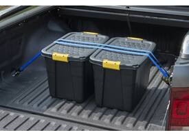 Opbergbox Bankers Box 60L met handgrepen robuust zwart