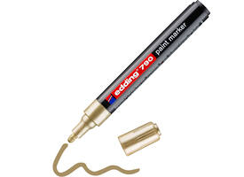 Paintmarker edding 790 op alcoholbasis 2-3mm goud