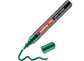 Paintmarker edding 790 op alcoholbasis 2-3mm groen