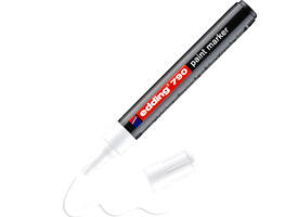 Paintmarker edding 790 op alcoholbasis 2-3mm wit
