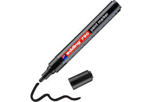 Paintmarker edding 790 op alcoholbasis 2-3mm zwart