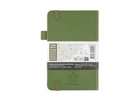 Notitieboek Sakura pocket 90x140mm lijn hard cover dennennaald