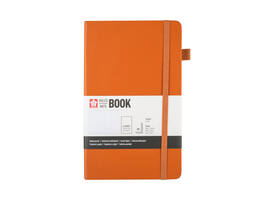 Notitieboek Sakura large 130x210mm lijn hard cover amber