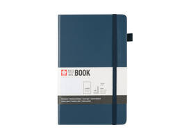 Notitieboek Sakura large 130x210mm lijn hard cover donker indigo