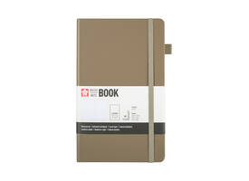 Notitieboek Sakura large 130x210mm lijn hard cover sintel