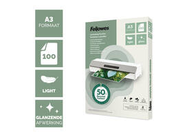 Lamineerhoes Fellowes A3 light 50% gerecycled glans 100stuks