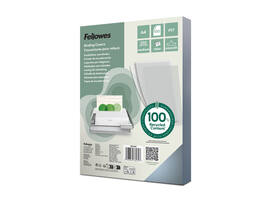 Voorblad Fellowes A4 PET 250micron recycled 100 stuks