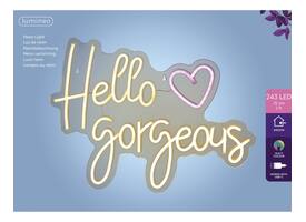 Ledbord Lumineo indoor USB neon Hello Gorgeous