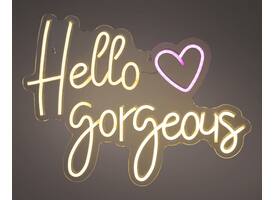 Ledbord Lumineo indoor USB neon Hello Gorgeous