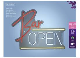 Ledbord Lumineo indoor USB neon Bar Open