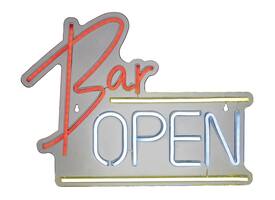 Ledbord Lumineo indoor USB neon Bar Open