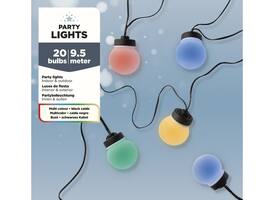 Partylight Lumineo led outdoor 20 bollen 950cm assorti