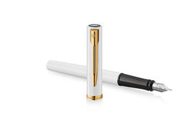 Vulpen Waterman Allure Impression white GT medium