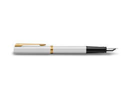 Vulpen Waterman Allure Impression white GT medium
