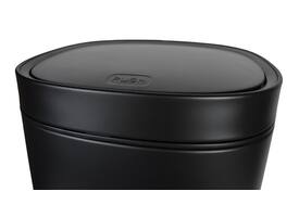 Afvalbak Desq Touch 50 liter RVS zwart