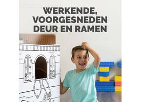 Kartonnen Piratenschip XL Bankers Box Play inkleurbaar