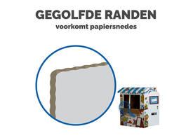 Kartonnen Marktkraam XL Bankers Box Play inkleurbaar