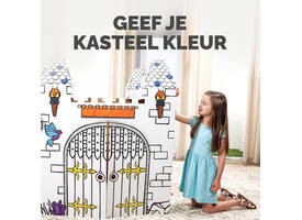 Kartonnen Kasteel XL Bankers Box Play inkleurbaar